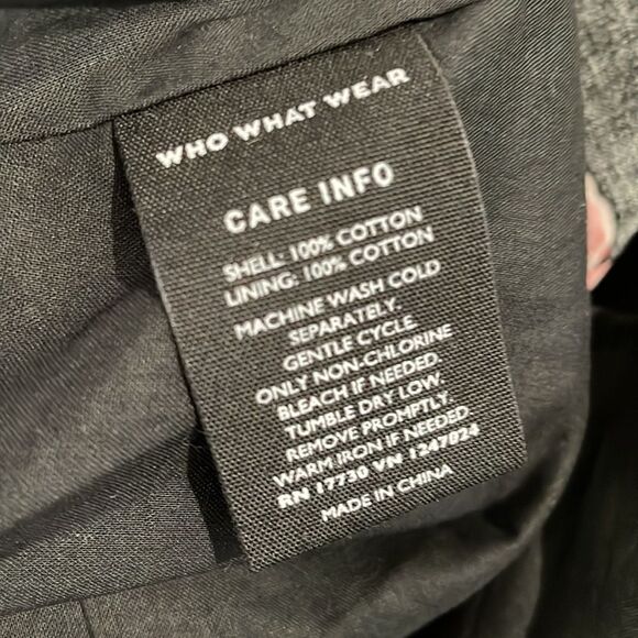 Who What Wear Floral Midi Dress with Ties | Black Red Pink Floral | size M - Picture 9 of 9